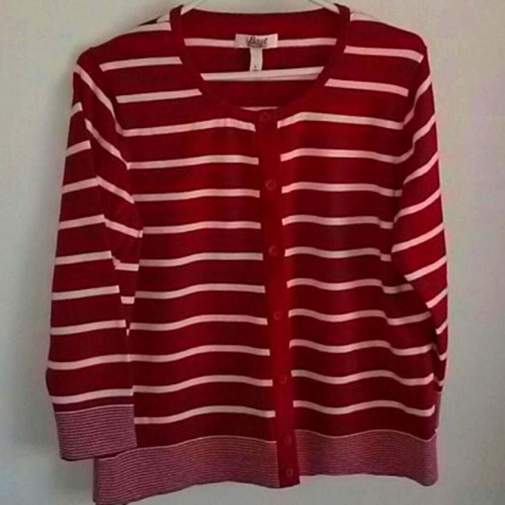 Bass Cardigan 3/4 Sleeve Sweater